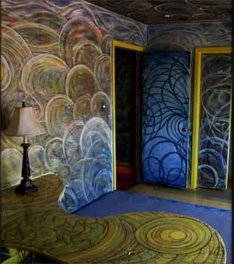 Multidimensional House,
Austin Artist Studio,
Austin Homes,
Austin Art.
